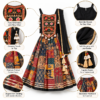 Black Embroidered Chaniya Choli