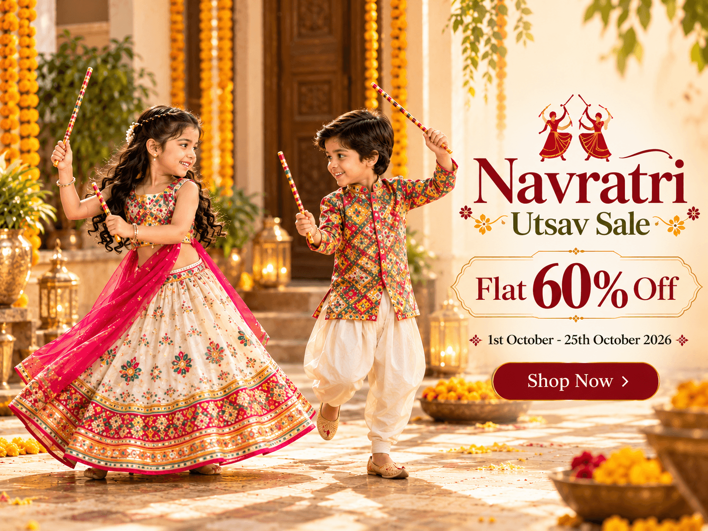 Navratri Dandiya Utsav Sale